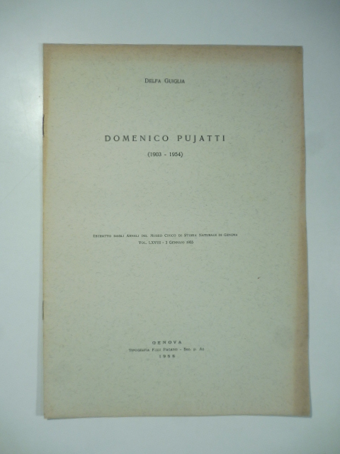 Domenico Pujatti (1903-1954)